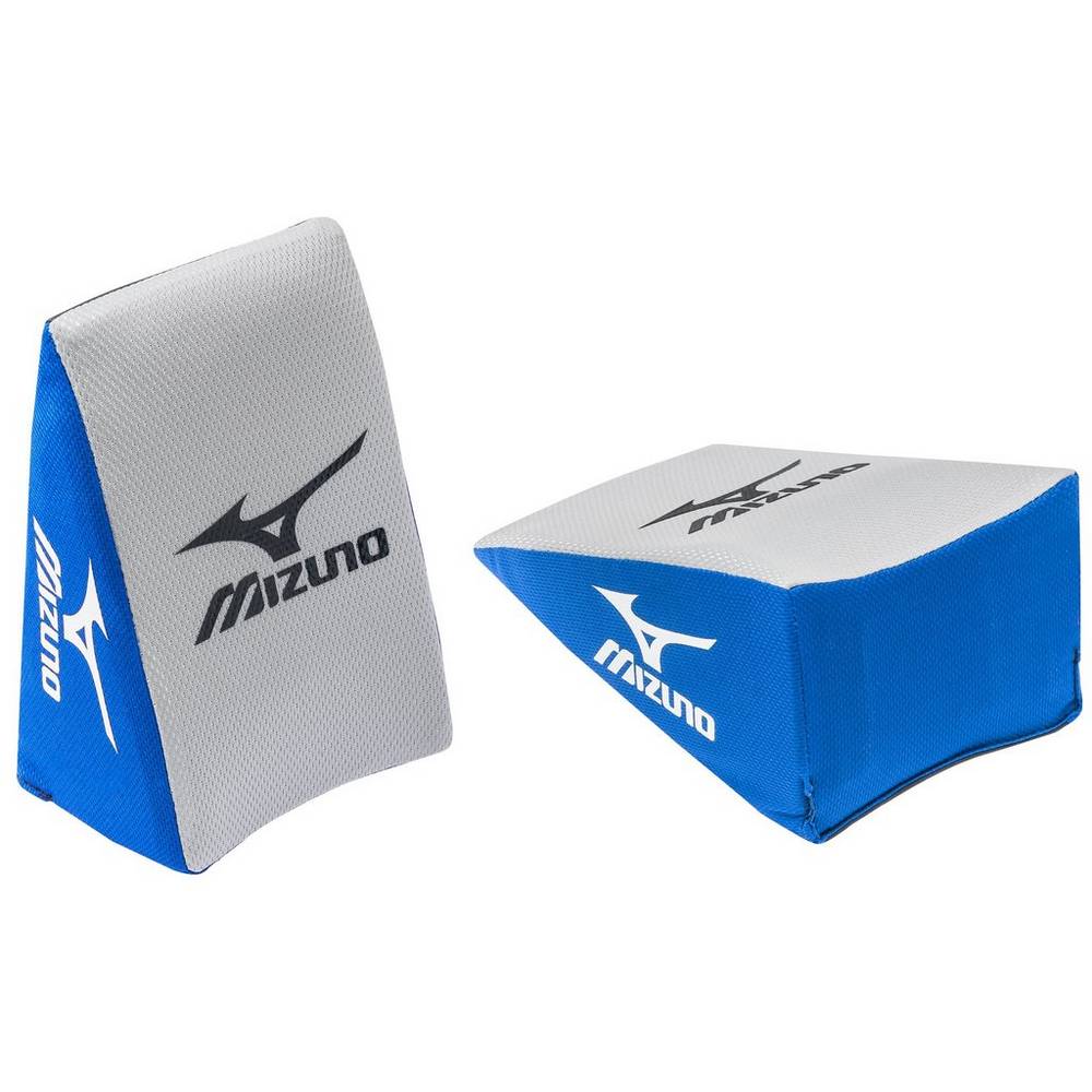 Damske Chrániče Kolien Mizuno Catcher’s (Large) Kráľovská Modrá/Siva Vypredaj WMOP94625